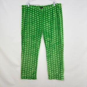 Vintage Just Love Polka Dot Fleece Size 3X Sweatpants Sleepwear Fast Shipping